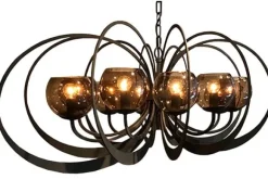 Kroonluchters|Hanglampen-Leclercq & Bouwman Hanglamp LB017-10+1 Bronx |