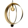 Online Hanglamp LB047-1+1 rond brons Breeze | Hanglampen