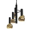 Online Hanglamp LB045-5+1 textured black Escale | Hanglampen