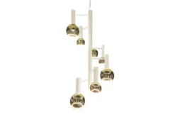 Best Hanglamp LB045-7 textured white Escale | Hanglampen
