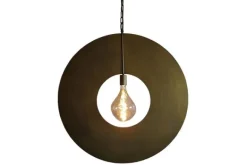 Hanglampen-Leclercq & Bouwman Hanglamp LB032/1 matt brass Corum |
