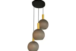 Hanglampen-Toms Luxury Lights Hanglamp 3-lichts Aburrio