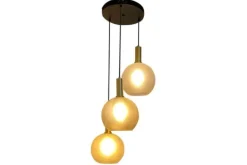 Hanglampen-Toms Luxury Lights Hanglamp 3-lichts Aburrio