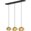 Hanglamp 3-lichts Amber Melt Hanglampen