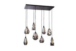 Hanglampen-Toms Luxury Lights Hanglamp 8-lichts Cayden
