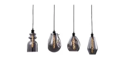 Hanglampen-Toms Luxury Lights Hanglamp 4-lichts Cayden