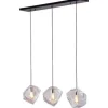 Sale Hanglamp 3-lichts clear Yara Hanglampen