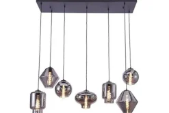 Hanglampen-Toms Luxury Lights Hanglamp 7-lichts Connor