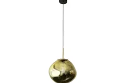 Hanglampen-Toms Luxury Lights Hanglamp 1-lichts Gold Boaz