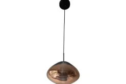 Hanglampen-Toms Luxury Lights Hanglamp 1-lichts Koper Saar
