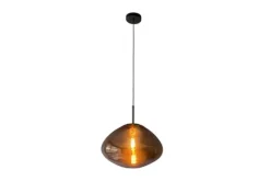 Hanglampen-Toms Luxury Lights Hanglamp 1-lichts Koper Saar