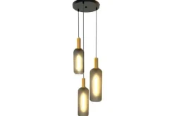 Hanglampen-Toms Luxury Lights Hanglamp 3-lichts Mieso