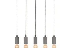 Hanglampen- Hanglamp 5-lichts MT-2353 Fresco