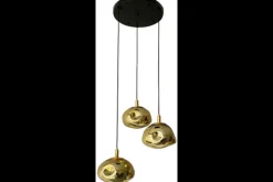Discount Hanglamp 3-lichts rond Gold Melt Hanglampen