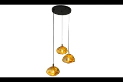 Discount Hanglamp 3-lichts rond Gold Melt Hanglampen