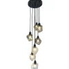 Hanglampen-Toms Luxury Lights Hanglamp 7-lichts rond Yara