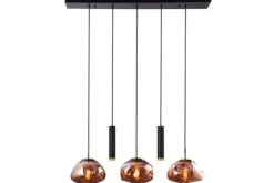 Hanglampen-Toms Luxury Lights Hanglamp 5-lichts Rose Melt