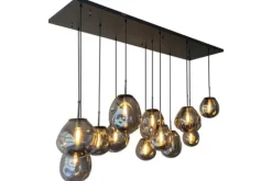 Hot Hanglamp 13-lichts Smoked Boaz Hanglampen