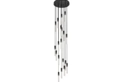 Hanglampen-Toms Luxury Lights Hanglamp 19-lichts Zwart Maud
