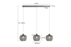 Hanglampen-Steinhauer Hanglamp Lotus 1898ST Lotus