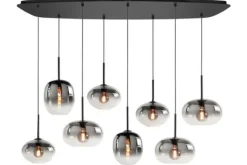 Hot Hanglamp rookkleurig glas Bellini Hanglampen