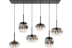 Best Hanglamp rookkleurig glas Bellini Hanglampen