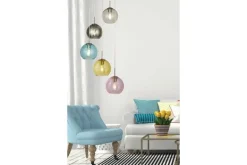 Hanglampen-Searchlight Hanglamp 8135-5SS Mardi Gras