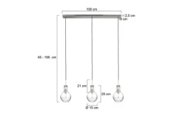 Hanglampen-Steinhauer Hanglamp 1892ST Elegance