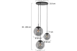 Hanglampen-Steinhauer Hanglamp 3123ZW Bollique