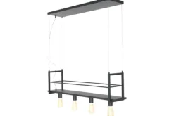 Hanglampen-Steinhauer Hanglamp 2983ZW Buckley Mexlite