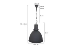 Hanglampen-Steinhauer Hanglamp 7780ZW Lenvik Mexlite