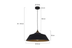 Hanglampen-Steinhauer Hanglamp 1318ZW Nové Mexlite