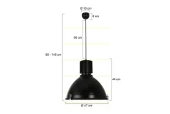 New Hanglamp 7277ZW Warbier Hanglampen