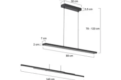 Hanglampen-Steinhauer Hanglamp 7970ZW Zelena