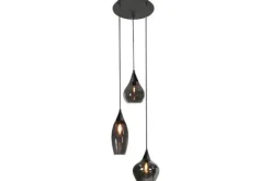 Hanglampen-Highlight Hanglamp Zwart Cambio
