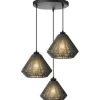 Hanglampen-Label51 Hanglamp zwart MT-2315 Ibiza Diamond