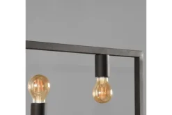 Hanglampen- Hanglamp Zwart MT-2370 Quadrato