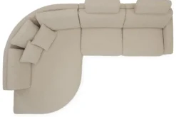 Ronde Banken|Loungebanken-Savoy Hoekbank Brillante