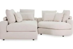 Elementen Banken|Ronde Banken-Easy Lifestyle Hoekbank Giovanni