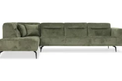 Loungebanken|Hoekbanken-Design Italia Hoekbank Iris