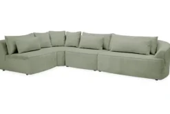 Ronde Banken|Hoekbanken-Fris Lifestyle Hoekbank Loes