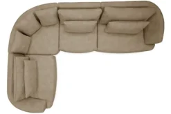 Elementen Banken|Ronde Banken-Fris Lifestyle Hoekbank Loes