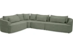 Elementen Banken|Ronde Banken-Fris Lifestyle Hoekbank Loes