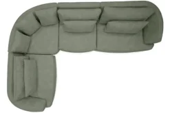 Elementen Banken|Ronde Banken-Fris Lifestyle Hoekbank Loes