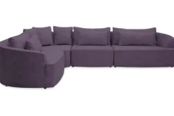 Elementen Banken|Ronde Banken-Fris Lifestyle Hoekbank Loes