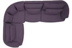 Elementen Banken|Ronde Banken-Fris Lifestyle Hoekbank Loes