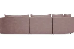 Elementen Banken|Ronde Banken-Fris Lifestyle Hoekbank Loes