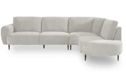 Sale Hoekbank Naturel Elite GA-80.156 Milano Ronde Banken|Loungebanken