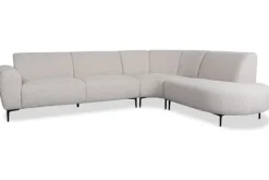 Outlet Hoekbank Naturel GA-80.215 Mauro Ronde Banken|Loungebanken
