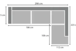 Loungebanken|Hoekbanken-Be Inspired Quick Hoekbank stof Perfect Harmony 02 Mia